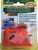 Desk Needle Threader-Pink by Clover: Product Image
