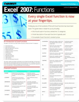 Excel Functions (Quamut)
