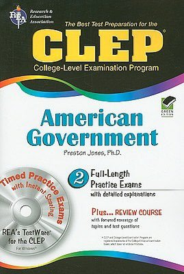 CLEP American Government W/CD (REA) - the Best Test Prep for the CLEP