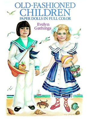 Old-Fashioned Children Paper Dolls in Full Color