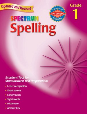 Spectrum Spelling: Grade 1