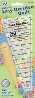 Easy Dresden Quilting Ruler-1" to 7-1/2" by Wrights: Product Image