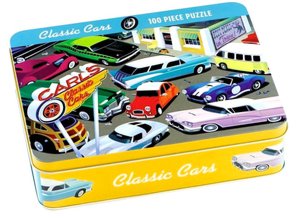 Cars 100 pc puzzle tin