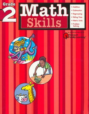 Math Skills: Grade 2 (Flash Kids Math Skills Series)