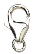 Sterling Elegance Genuine 925 Sterling Slvr Beads & Findings-7x13mm Lobster Clasp 2/Pkg by Cousin: Product Image