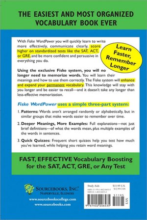Fiske WordPower: The Amazing New Way to Build Your Vocabulary