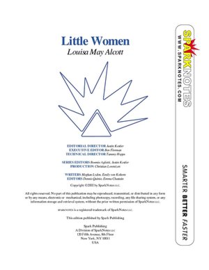 Little Women (SparkNotes Literature Guide)