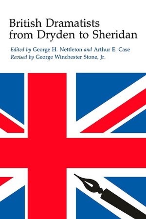 British Dramatists from Dryden to Sheridan