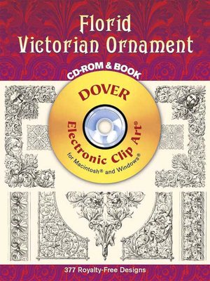 Florid Victorian Ornament (Dover Electronic Clip Art Series)