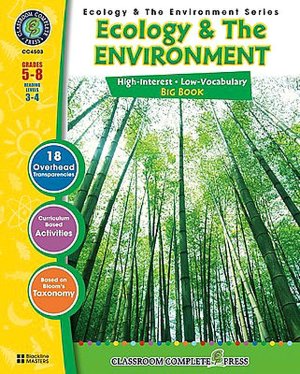 Ecology & the Environment Big Book, Grades 5-8: Reading Levels 3-4 [With Transparency(s)]