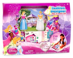 Disney Princess Fashion Designer Peel-n-Stick Fun