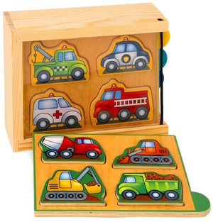 Mini Puzzle Pack Vehicles