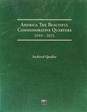 America the Beautiful Comemorative Quarter Folder