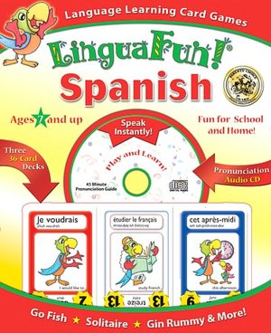 LinguaFun! Spanish Language Learning Card Games