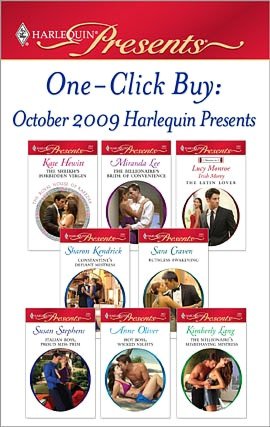 One-Click Buy: October 2009 Harlequin Presents