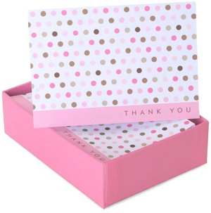 Soho Dots Thank You Notes Set Of 14