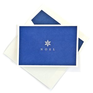Noel Snowflake Christmas Boxed Card