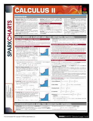 Calculus II (SparkCharts)