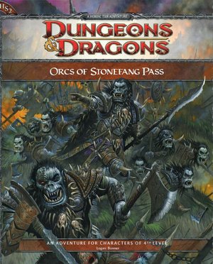 Orcs of Stonefang Pass: Adventure HS2 for 4th Edition D&D