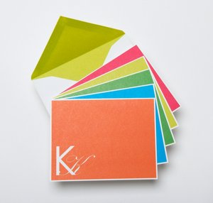 Recycled Color Block Monogram 