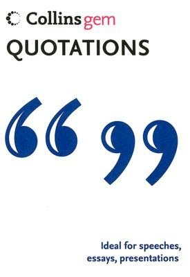 Collins Gem Quotations (Fifth Edition)