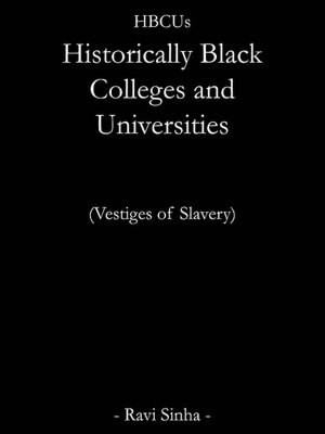 Hbcus Historically Black Colleges And Universities pdf Hbcus Historically Black Colleges And Universities cover