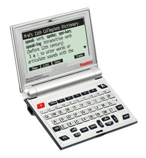 Speaking Merriam-Webster Collegiate Dictionary