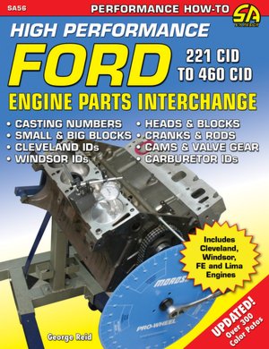 Free ebook download public domain High-Performance Ford Engine Parts Interchange by George Reid MOBI 9781934709191