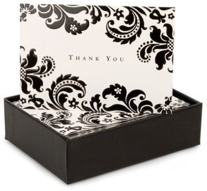 Shadow Tapestry Thank You Notes Set Of 14