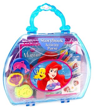 The Little Mermaid Storybook Activity Purse