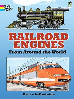 Railroad Engines Coloring Book