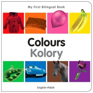 My First Bilingual Book - Colours (English-Polish)