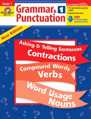 Grammar and Punctuation, Grade 1
