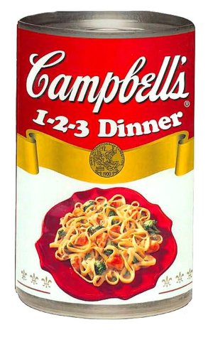 Campbell's 1-2-3 Dinner