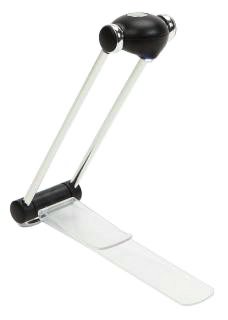 Bookmark Light Black and Silver Booklight