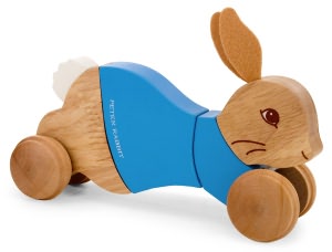Peter Rabbit Wooden Pull Along Toy