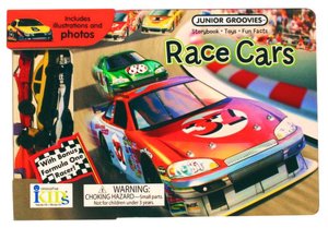 Junior Groovies: Race Cars -- Storybook, Toys and Fun Facts