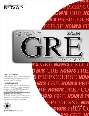 GRE Prep Course with Software and Online Course Jeff Kolby
