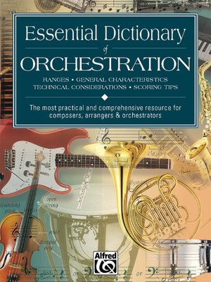 Essential Dictionary of Orchestration: Pocket Size Book