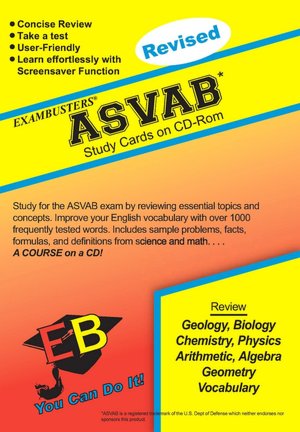 ASVAB: Exambusters CD-ROM Study Cards