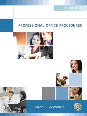 Professional Office Procedures [With CDROM]