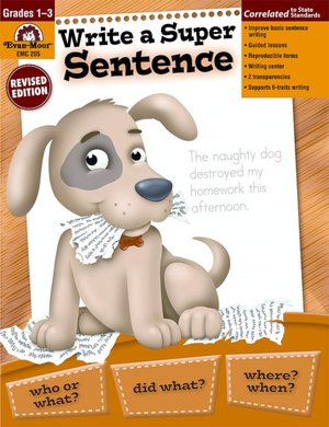 Free electronics ebook pdf download Write A Super Sentence by Evan-Moor Educational Publishers