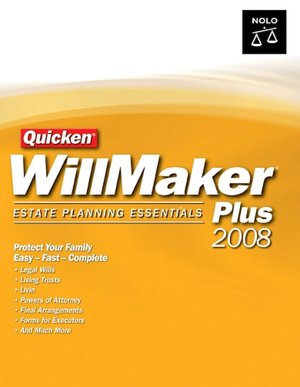 Quicken WillMaker Plus 2008 Edition: Estate Planning Essentials