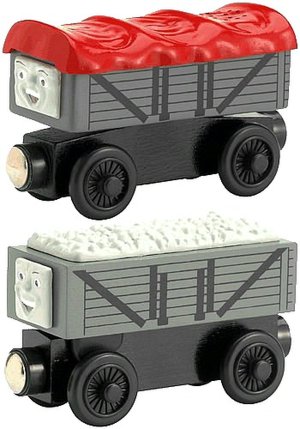 Thomas & Friends Wooden Vehicles - Giggling Troublesome Trucks