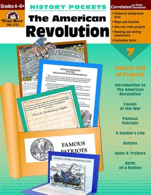 History Pockets, The American Revolution, Grades 4-6+