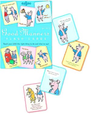 Good Manners Flash Cards