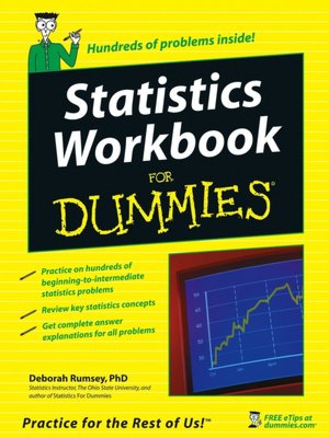 Statistics Workbook For Dummies