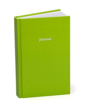 Lime Green Lined Journal (5