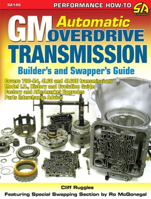 New real books download GM Automatic Overdrive Transmission Builder's and Swapper's Guide 9781932494501 by Cliff Ruggles