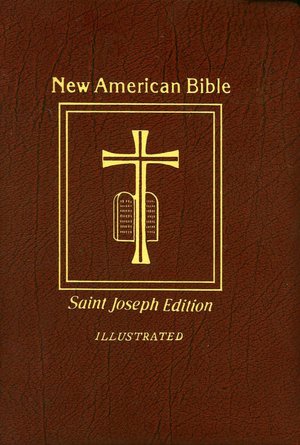 Saint Joseph Gift Bible, Deluxe Medium Size Print Edition: New American Bible (NAB), brown bonded leather